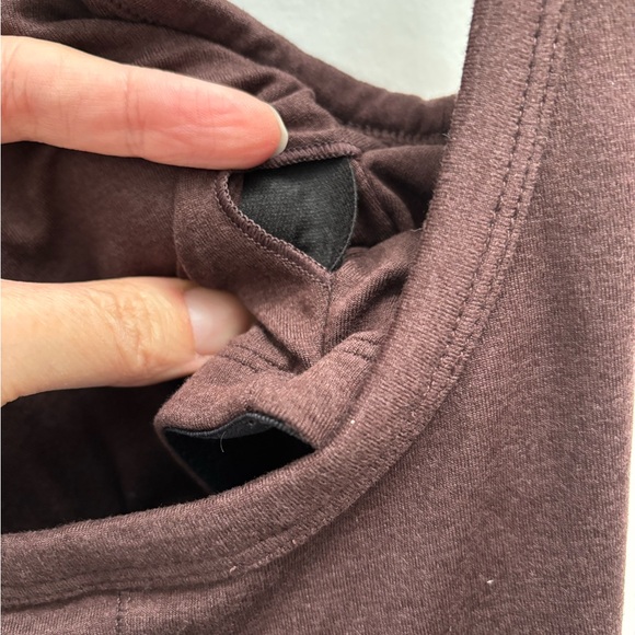 Vuori Halo Essential Jumpsuit in Mahogany Heather size XS - Picture 12 of 14